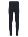 Balenciaga Black Activewear Leggings In Matt Nylon Blend In Black