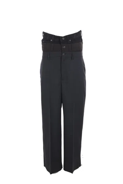 Balenciaga Trousers In Black