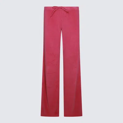 Balenciaga Trousers In Dark Pink