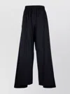 Balenciaga Trousers Elastic Waistband Lightweight Fabric Wide Leg