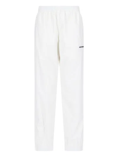 Balenciaga Trousers In White