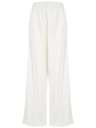 Balenciaga Wide-leg Track Pants In White