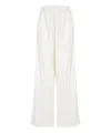 Balenciaga Wide-leg Track Pants In White
