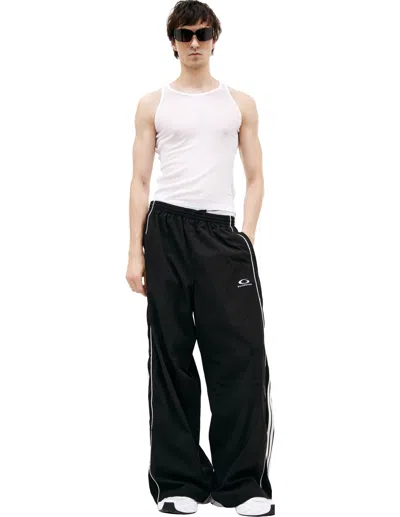 Balenciaga Trousers With Stripes In White