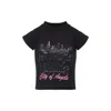 Balenciaga City Of Angels Graphic-print T-shirt In Black