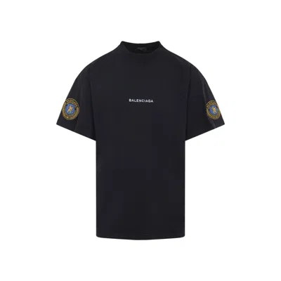Balenciaga Tshirt In Black