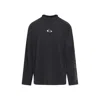 Balenciaga Shifted Og L S Ts In Black