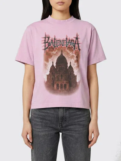 Balenciaga T-shirt  Woman Color Pink