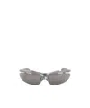 Balenciaga Turbo D-fram Bb0464s Sunglasses In Gray