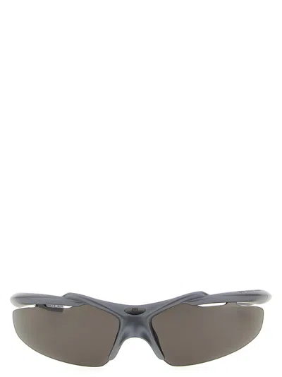 Balenciaga Turbo D-frame Sunglasses In Gray