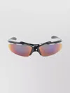 Balenciaga Turbo D-frame Sunglasses Iridescent Lenses In Purple