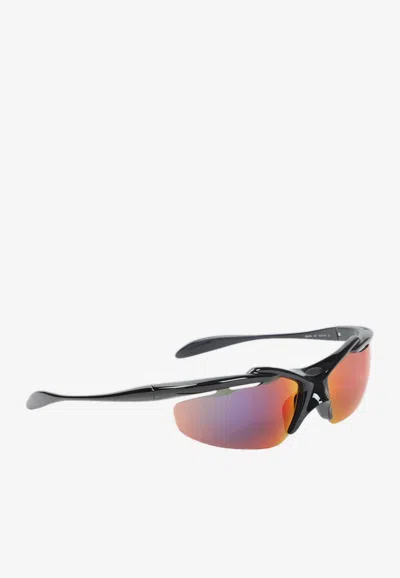 Balenciaga Turbo D-frame Sunglasses In Black