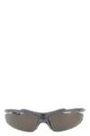 Balenciaga Turbo D-frame Sunglasses In Gray