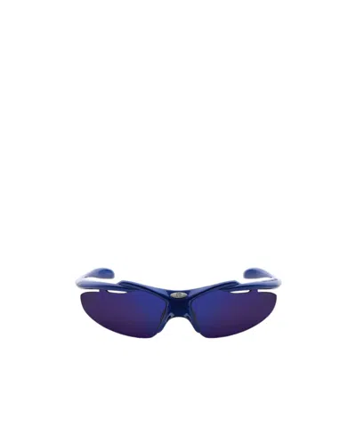 Balenciaga Turbo D-frame Sunglasses In Blue