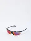 Balenciaga Turbo D-frame Sunglasses Iridescent Lenses In Multi