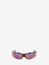 Balenciaga Turbo D-frame Sunglasses Iridescent Lenses In Multi