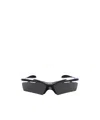 Balenciaga Turbo Rectangle Sunglasses In Black In Black