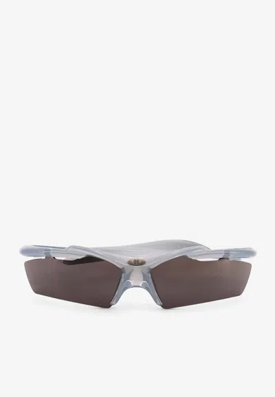 BALENCIAGA TURBO RECTANGULAR SUNGLASSES