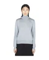 Balenciaga Turtleneck Long-sleeved Jumper In Multicolor
