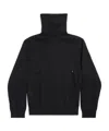 Balenciaga Turtleneck Sweater In Black
