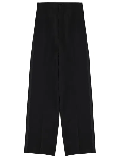 Balenciaga Black Wool Trousers Women