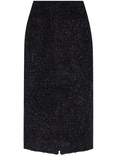 BALENCIAGA BALENCIAGA TWEED MIDI SKIRT