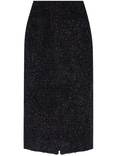 BALENCIAGA BALENCIAGA TWEED MIDI SKIRT