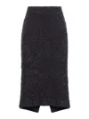 BALENCIAGA BALENCIAGA TWEED MIDI SKIRT