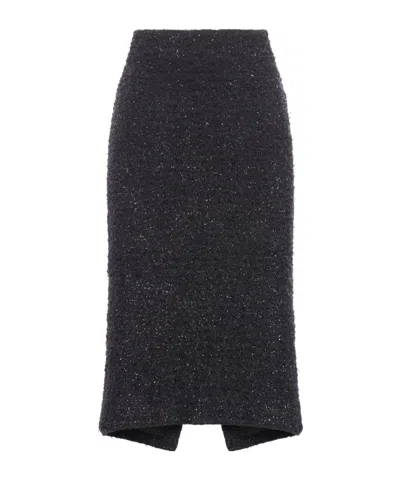 BALENCIAGA BALENCIAGA TWEED MIDI SKIRT