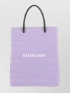 BALENCIAGA TWIN HANDLES CROCODILE STRUCTURED TOTE