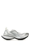 Balenciaga Two-tone Mesh And Fabric Circuit Sneakers