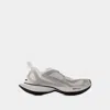 Balenciaga Two-tone Mesh And Fabric Circuit Sneakers