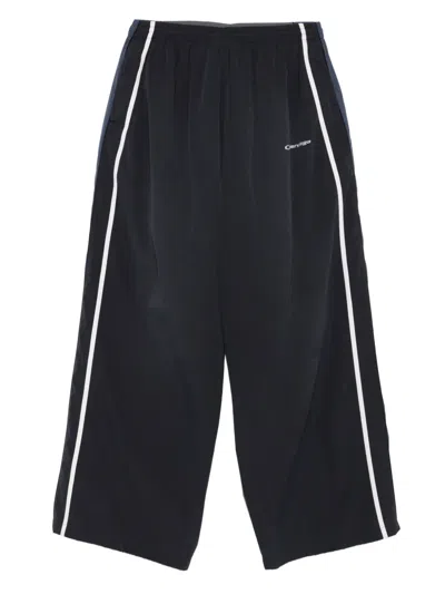 BALENCIAGA TWO-TONE PANELLED TROUSERS