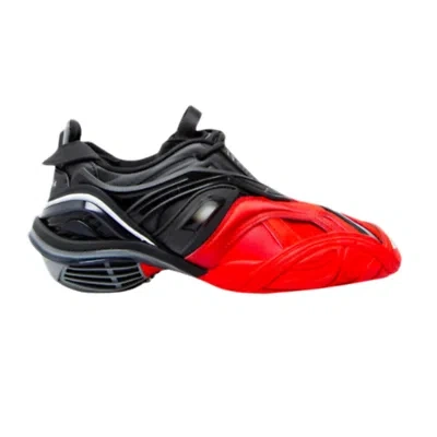 Pre-owned Balenciaga Tyrex Low Black Red 617517w2cb1 In Red/black