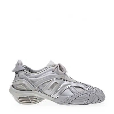 Pre-owned Balenciaga Tyrex Sneakers In Silver