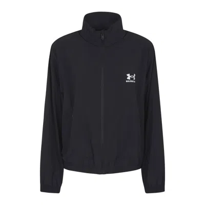 Balenciaga Ua Windbreaker In Black
