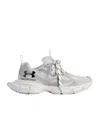 Balenciaga X Under Armour 3xl Mesh Sneakers In White