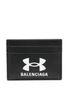 Balenciaga Card Case X Under Armour In Black