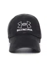 Balenciaga Men's Under Armour Cap In Black