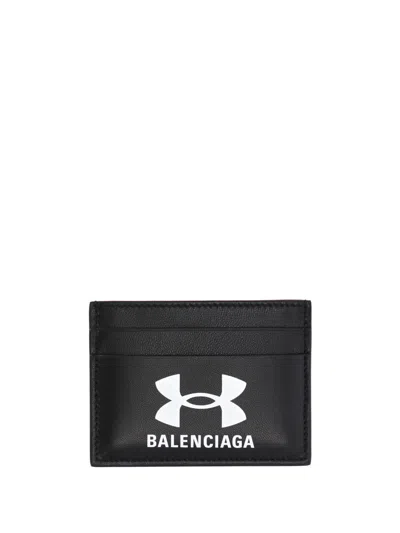 Balenciaga "under Armour®" Leather Cards Holder