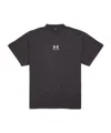 Balenciaga High-neck T-shirt In Black