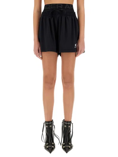 Balenciaga Under Armour Running Shorts In Black