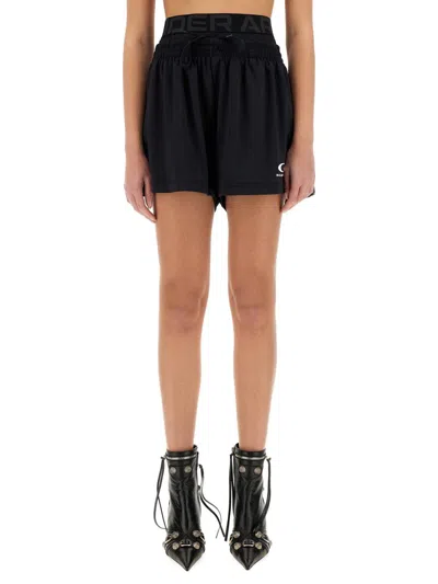 Balenciaga Under Armour® Running Shorts In Black