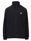 Balenciaga Shrunk Activewear Black Stretch Nylon Windbreaker Jacket