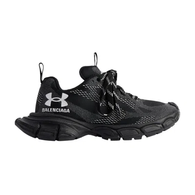 Pre-owned Balenciaga Under Armour X  Wmns 3xl Knit Sneaker 'black' | Women's Size 37