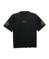 Balenciaga T-shirt Oversize In Cotone Ardesia  Uomo