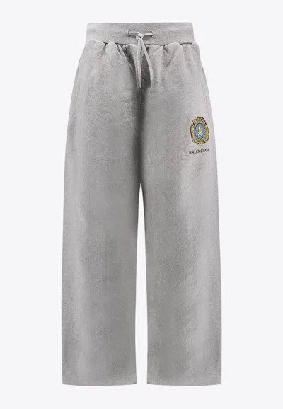 BALENCIAGA UNIFORM PATCH TRACK PANTS