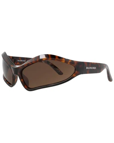 Balenciaga Unisex 77mm Sunglasses In Brown