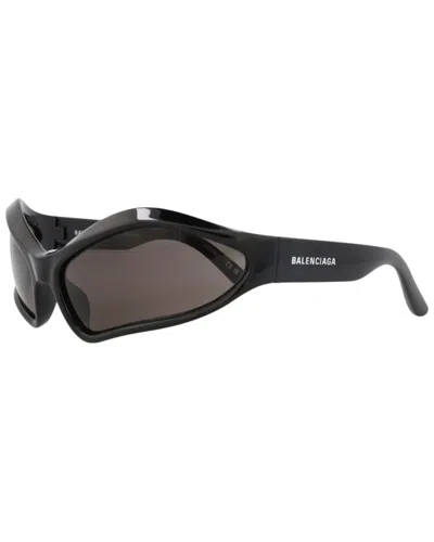 Balenciaga Unisex 77mm Sunglasses In Black