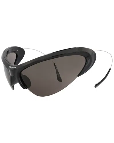 Balenciaga Unisex 91mm Sunglasses In Black